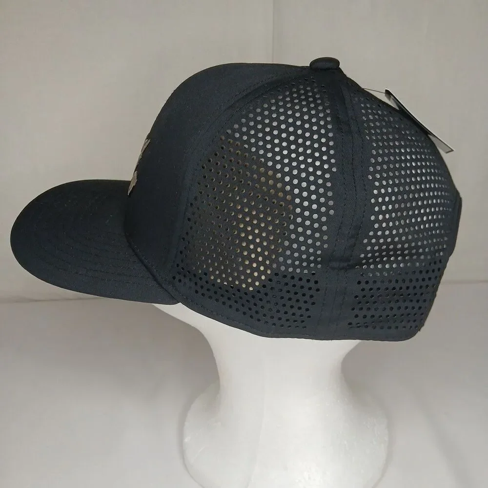 Good Good Golf Hat Cap Snap Back Black Logo Outdoor Golfer Performance NWT - Picture 5 of 7